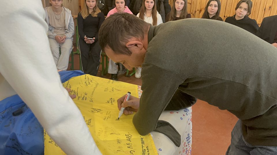 Зустріч із Захисниками у ліцеї 2025